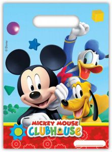 Mickey Mouse Clubhouse uitdeelzakjes - 6 stuks