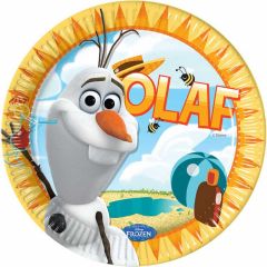 Olaf Frozen Borden - 8 stuks