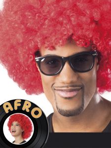 Rode Afro Pruik  - Thumbnail image