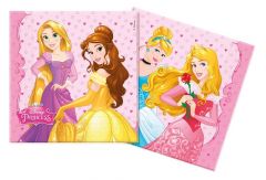 Disney Prinsessen Servetten 33x33cm - 20 stuks