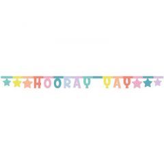 Letterslinger Hooray Yay Pastel