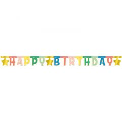 Letterslinger Happy Birthday Retro