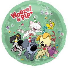 Woezel en Pip Folieballon - 45cm