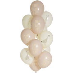 Ballonnen Set Birthday Giraffe - 12stk