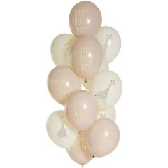 Ballonnen Set Birthday Giraffe - 12stk