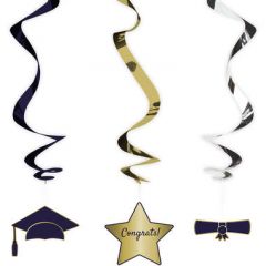 Hangdecoratie Graduated - 3stk