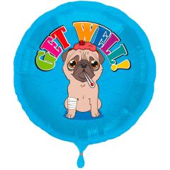 Folieballon Get Well - 45cm