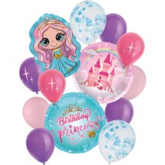 Ballonnen Set Prinses- 14 delig