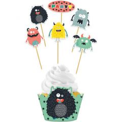 Cup-cake Decoratieset Zoo Party