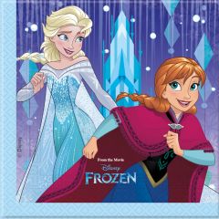 Frozen Snowflakes Servetten - 20 stuks