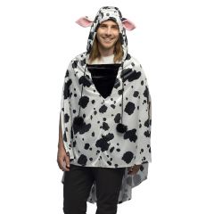 Pluche Poncho Koe