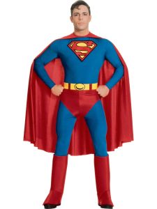 Super Hero - Superman Deluxe Licentie Kostuum