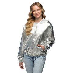 Metallic Jasje Rave - Zilver
