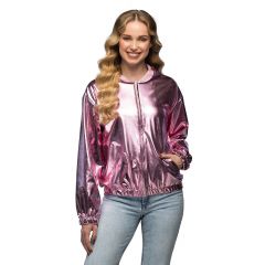 Metallic Jasje Rave - Roze