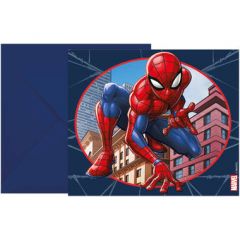 Uitnodigingen Spiderman FSC®
