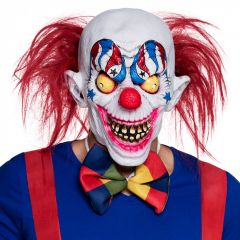 Creepy Clown Hoofdmasker Latex