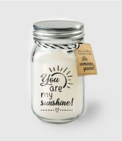 Black & White Geurkaars - You are my sunshine