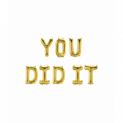 Folieballon Kit - You Did It