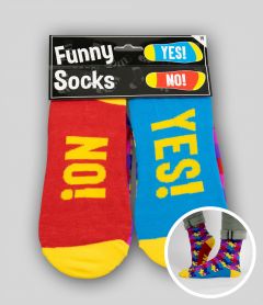 Funny Socks - Yes, No