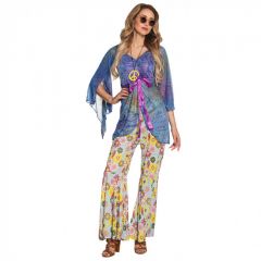 Hippie Flower Woman Kostuum