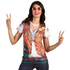 Fotorealistisch Shirt Hippie