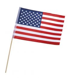 Polyester Zwaaivlag USA - 30x45cm