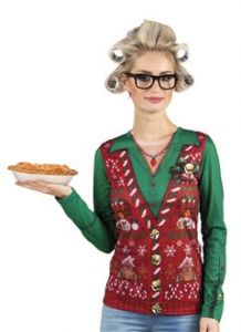Fotorealistich Shirt Corny Christmas - S t/m M-M