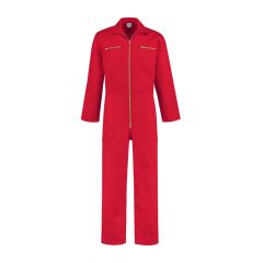 Kinderoverall met Rits - Rood