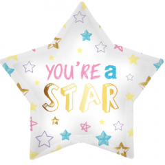 Folieballon You're A Star - 45cm