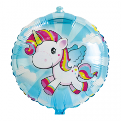 Folieballon Unicorn - 45cm