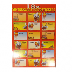 Sinterklaas Kadostickers