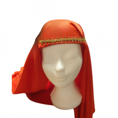 Sjeik Hoofddoek Oranje/Goud