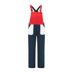 Tuinbroek Navy/Wit/Rood
