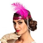 Flapper Hoofdband - Roze