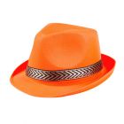 Hoed Funky Neon Oranje