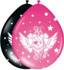 Ballonnen Pink Pirate Girl - 8 stuks