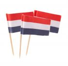 Prikkers Nederlandse vlag - 50 stuks