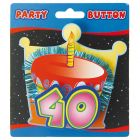 40 Jaar 3D Button