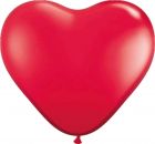 Hartvormige Ballonnen Rood - 8 stuks