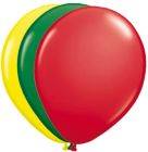 Ballonnen rood-groen-geel - 25 stuks