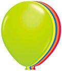 Ballonnen neon meerkleurig 25 cm - 8 stuks