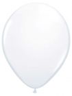 Witte Metallic Ballonnen - 10, 50 of 100 stuks