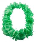 Hawaii krans neon groen 9.5cm