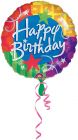 Birthday Blitz Folieballon - 80 cm