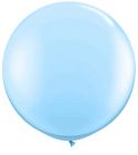 Lichtblauwe ballon XL - 90cm