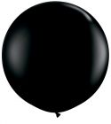 Zwarte Onyx ballon XL - 80cm