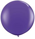 Paarse ballon XL - 90cm