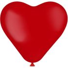 Ballon Hart Ruby Red Mat  8 stuks- 25cm