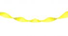 Neon geel Crepe Papier Slinger - 18 meter