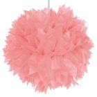 Roze pompom 30cm